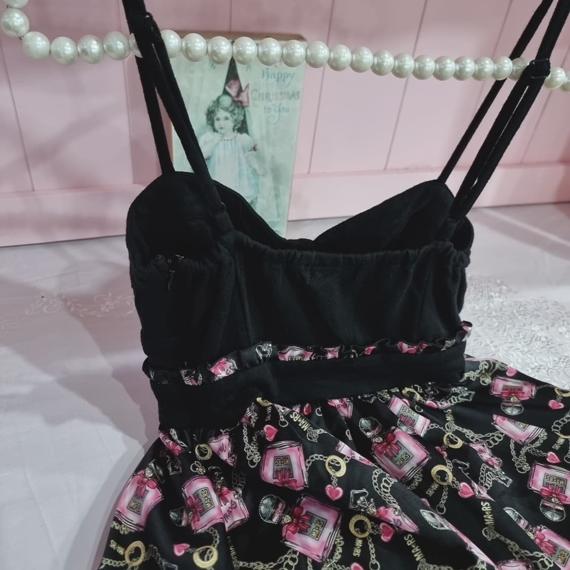 MARS 마즈 향수병 리본 원피스 상품이미지8