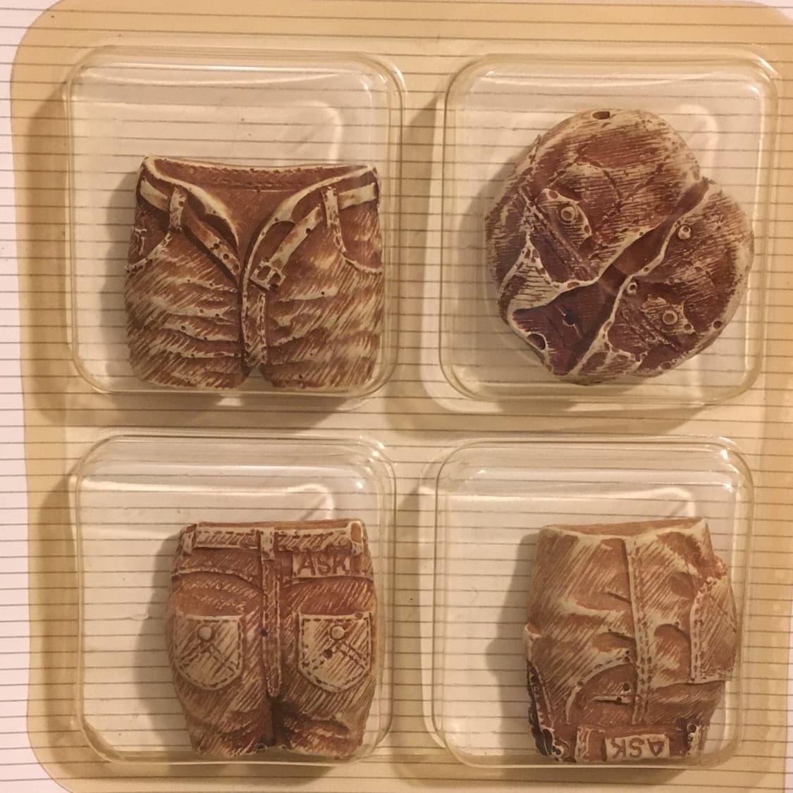 [고전문구] 빈티지 y2k 데님 마그넷 상품이미지4