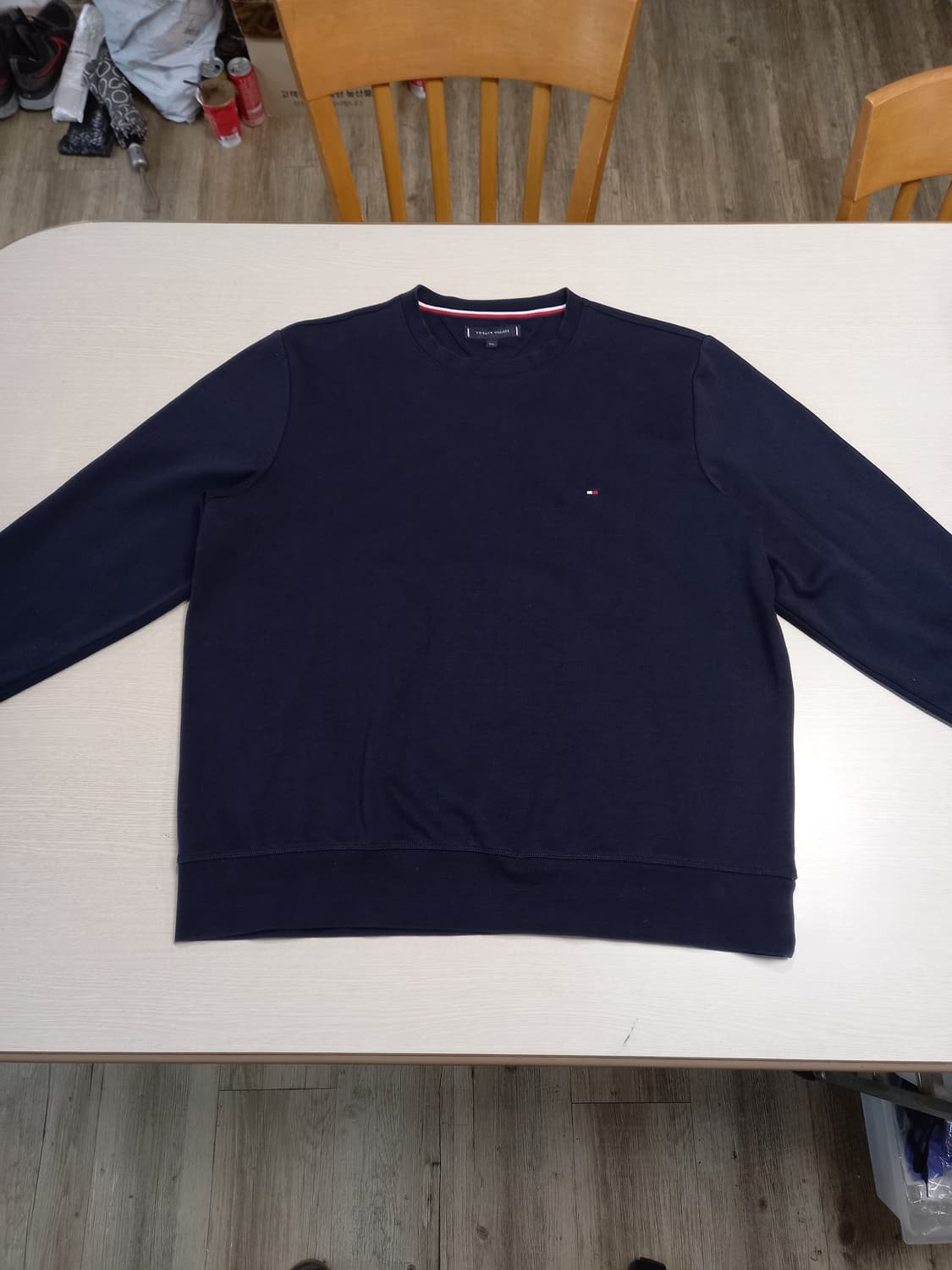 2XL110 Tommy&Hilfiger 맨투맨 네이비 2XL-234 상품이미지1