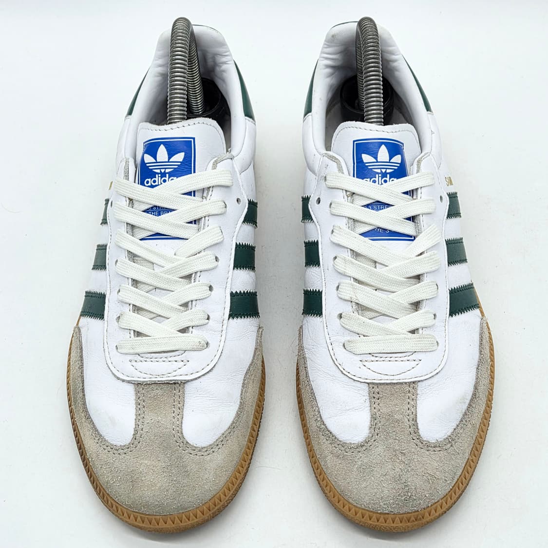  아디다스 삼바 OG 화이트 그린 (260)  상품이미지4