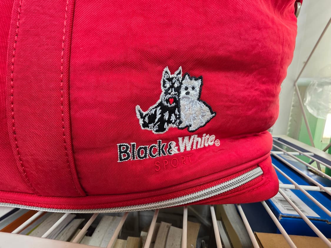 블랙앤화이트 여성 골프보스턴백 골프가방 OD81 상품이미지4