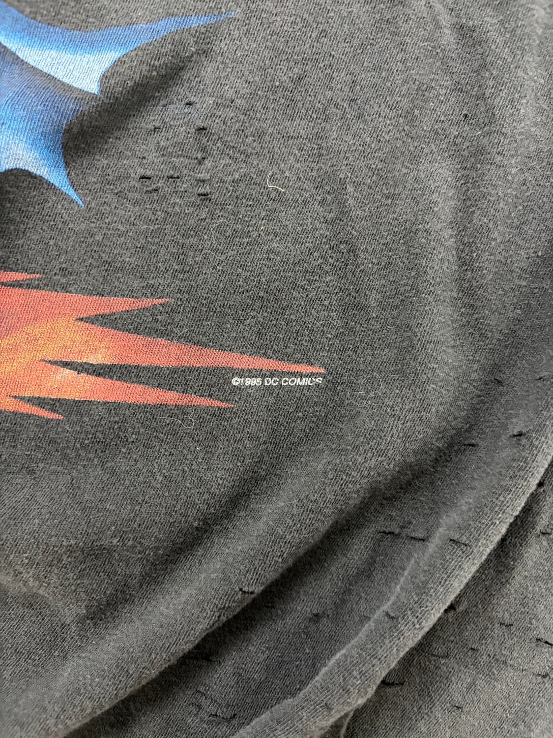 빈티지 배트맨 포에버 티셔츠 (1995 DC Comics) 상품이미지10