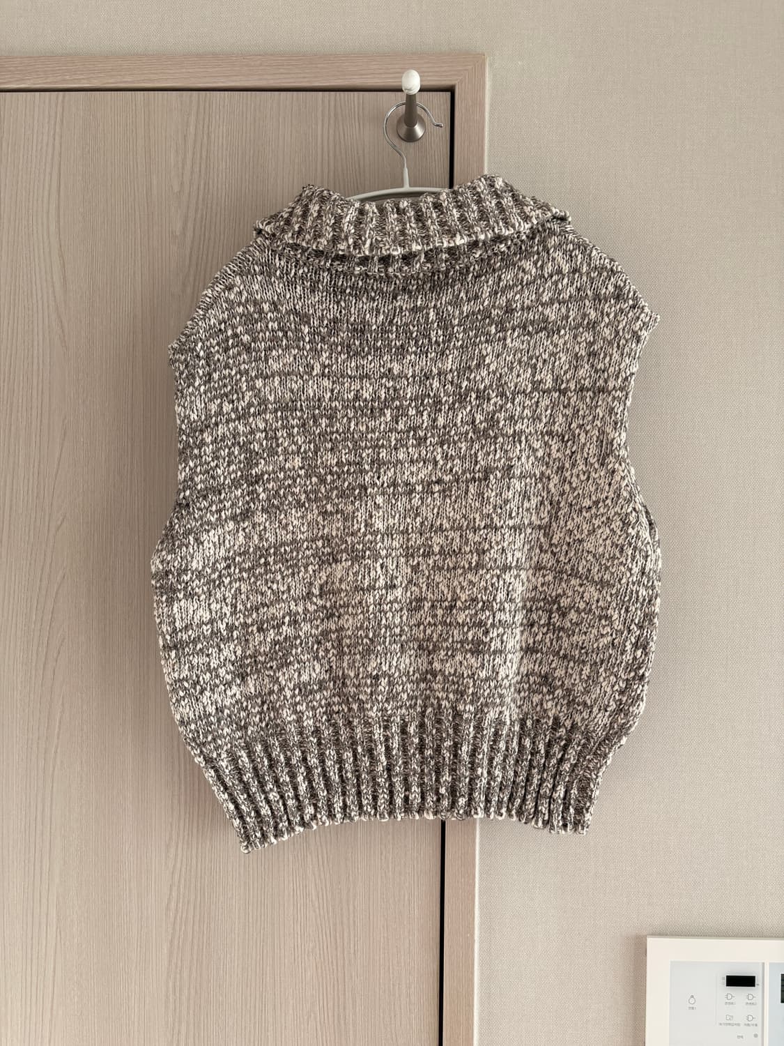 모노하 니트 집업 베스트 상품이미지6