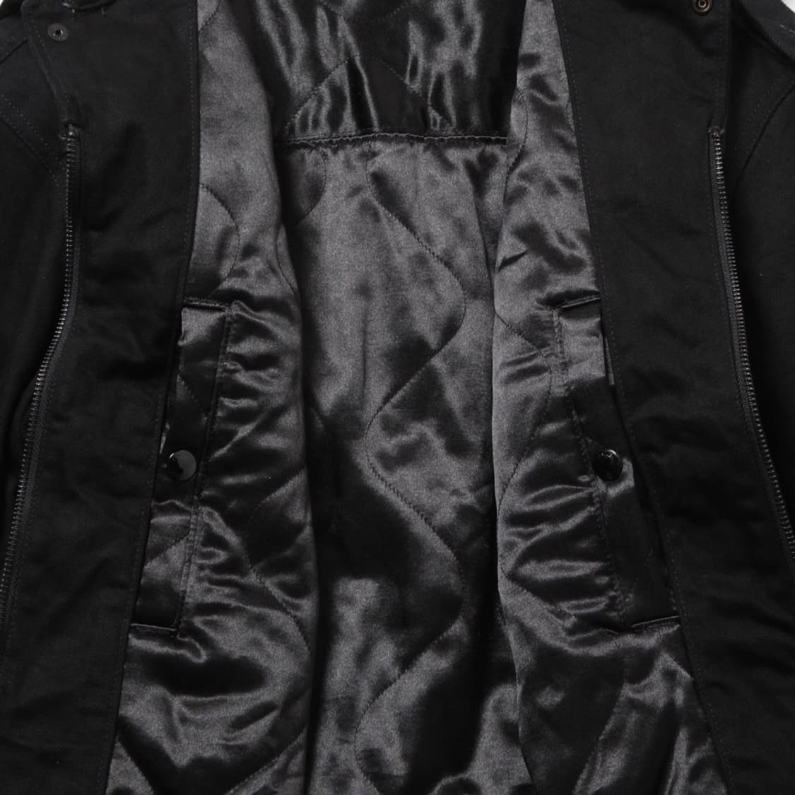 엔지니어드 가먼츠 불데님 자켓 블랙 상품이미지7