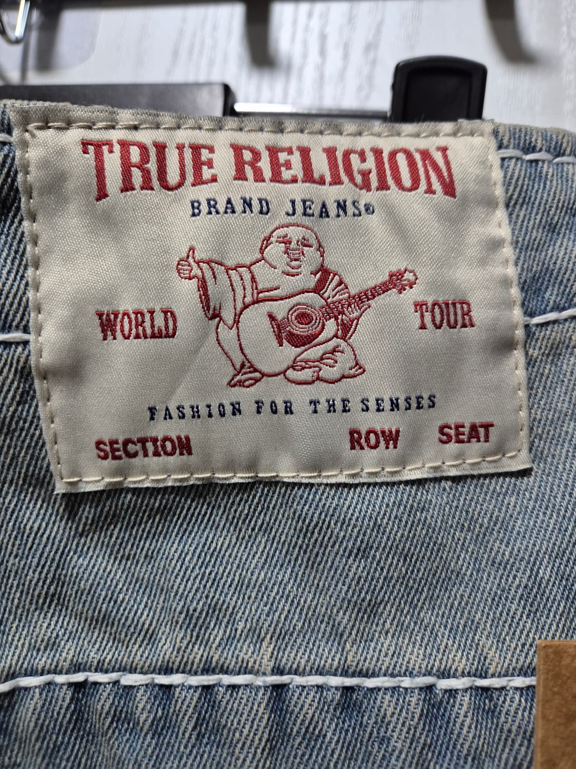 (타임세일)(새상품)트루릴리젼 카고 데님 팬츠L 상품이미지8