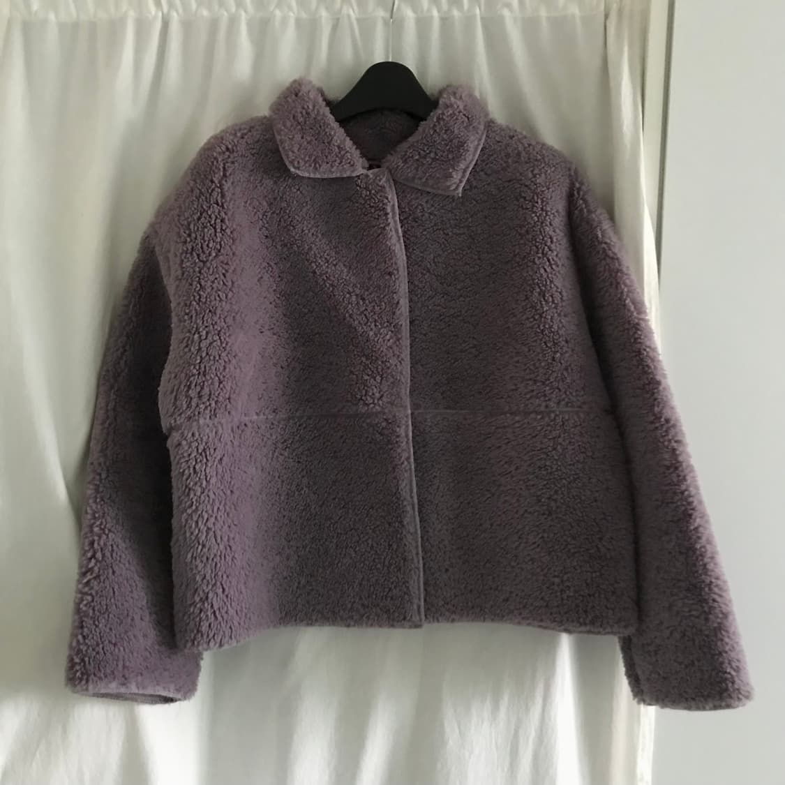 반크롭 퍼자켓 상품이미지1