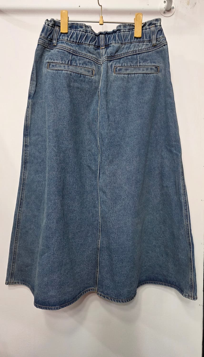 온앤온 여성 데님 롱 스커트 상품이미지2