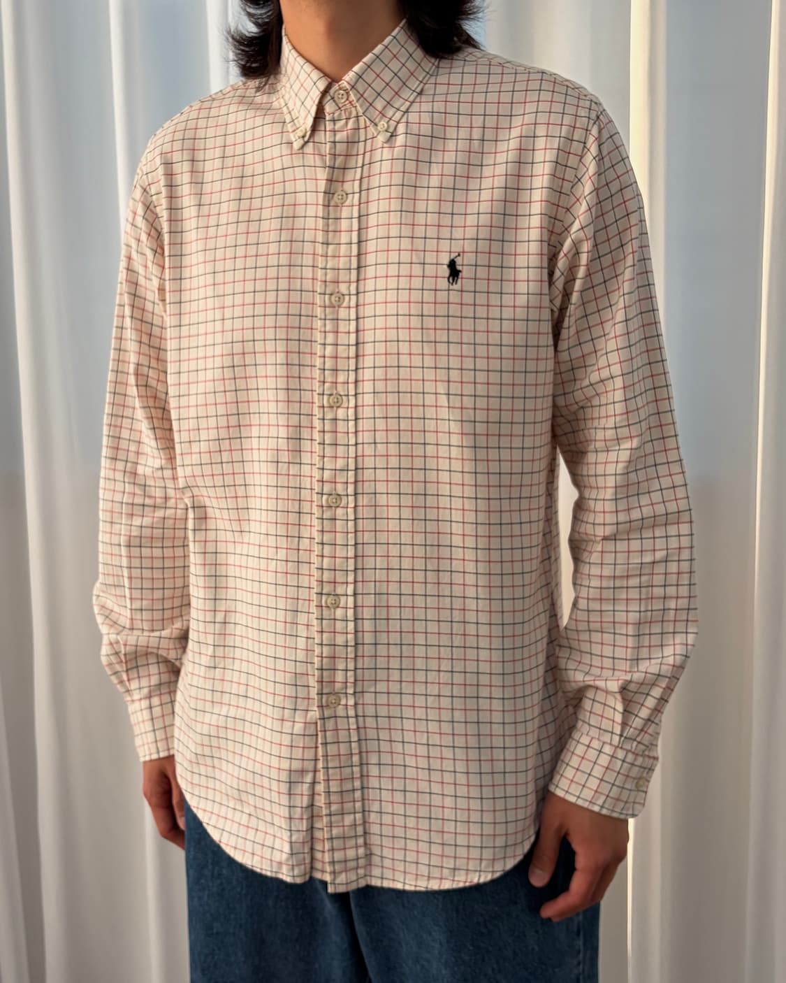 [M]폴로 랄프로렌 커스텀핏 체크 셔츠 상품이미지3