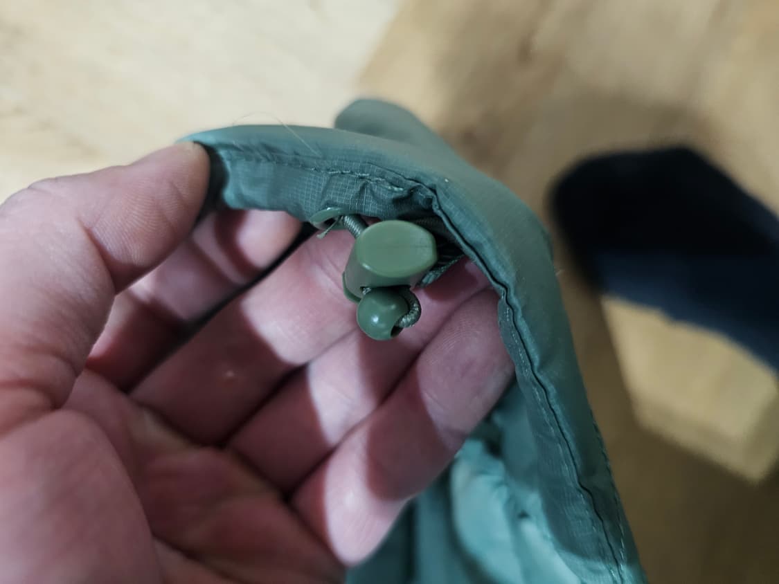 슈프림 마이크로다운 하프집후드 풀오버 올리브 - 23FW 상품이미지7