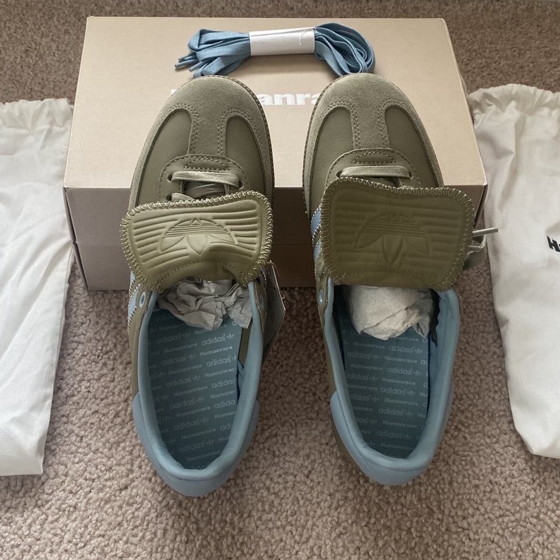 adidas x Humanrace Samba Orbit green 240 상품이미지3