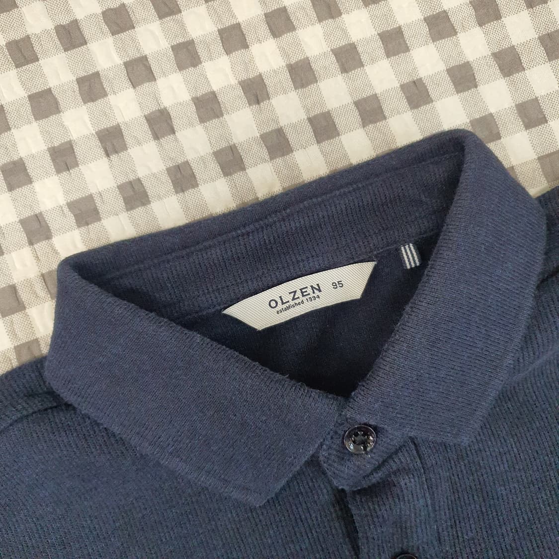 올젠 긴소매 카라티 남자95 상품이미지2