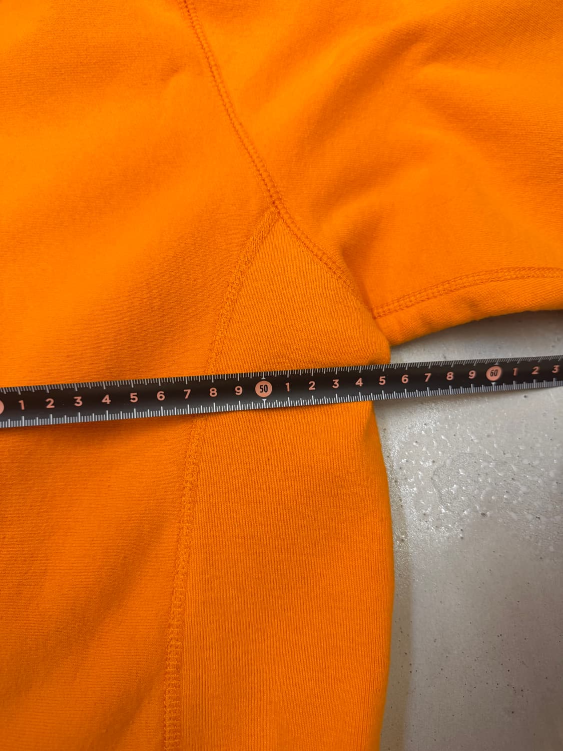 슈프림 슬리브 로고 후디 오렌지 상품이미지7