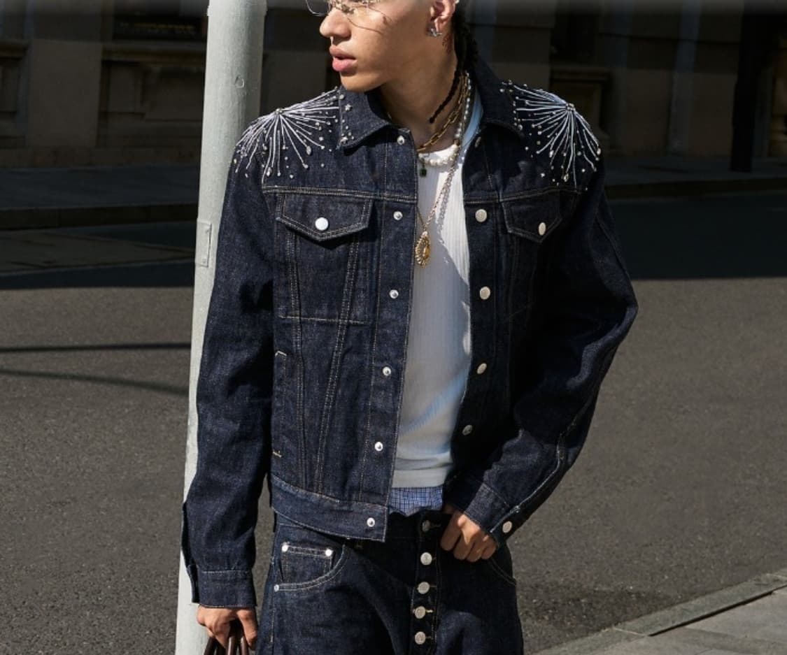 Firework 80s raw denim jacket L사이즈 구합니다 상품이미지1