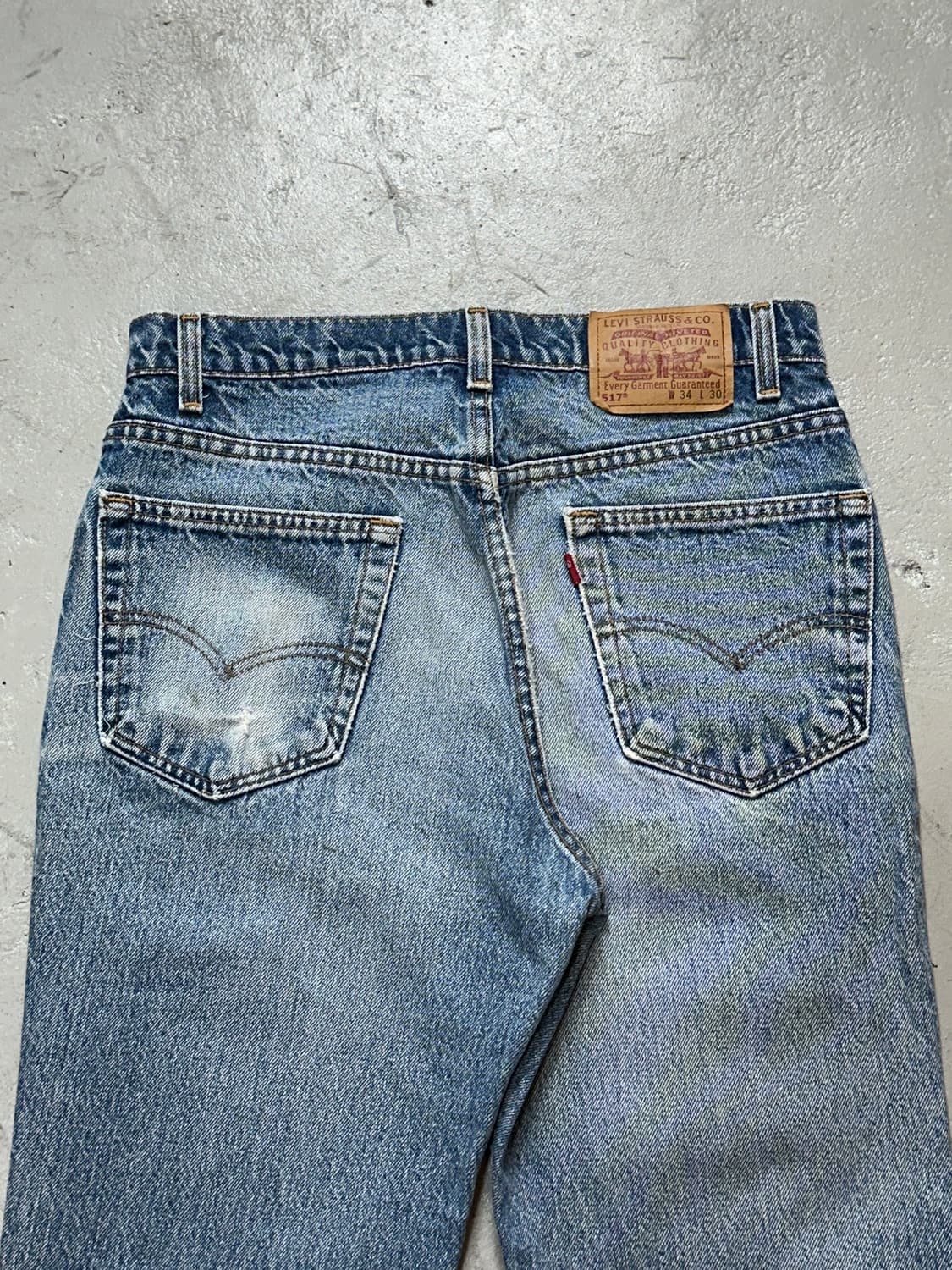 90's USA Made 리바이스 517 부츠컷 플레어진 상품이미지6