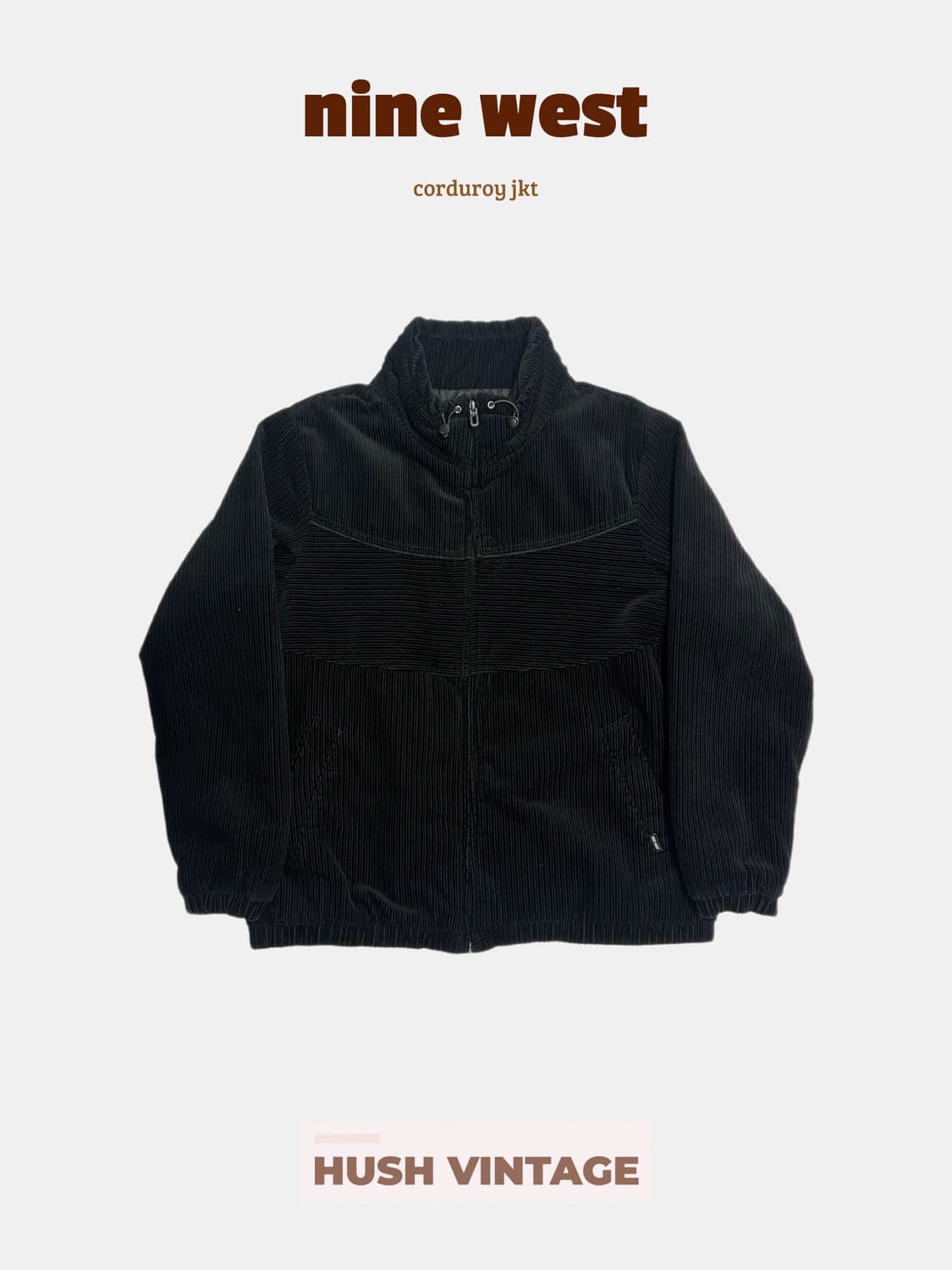 나인웨스트 코듀로이 누빔 자켓 상품이미지1