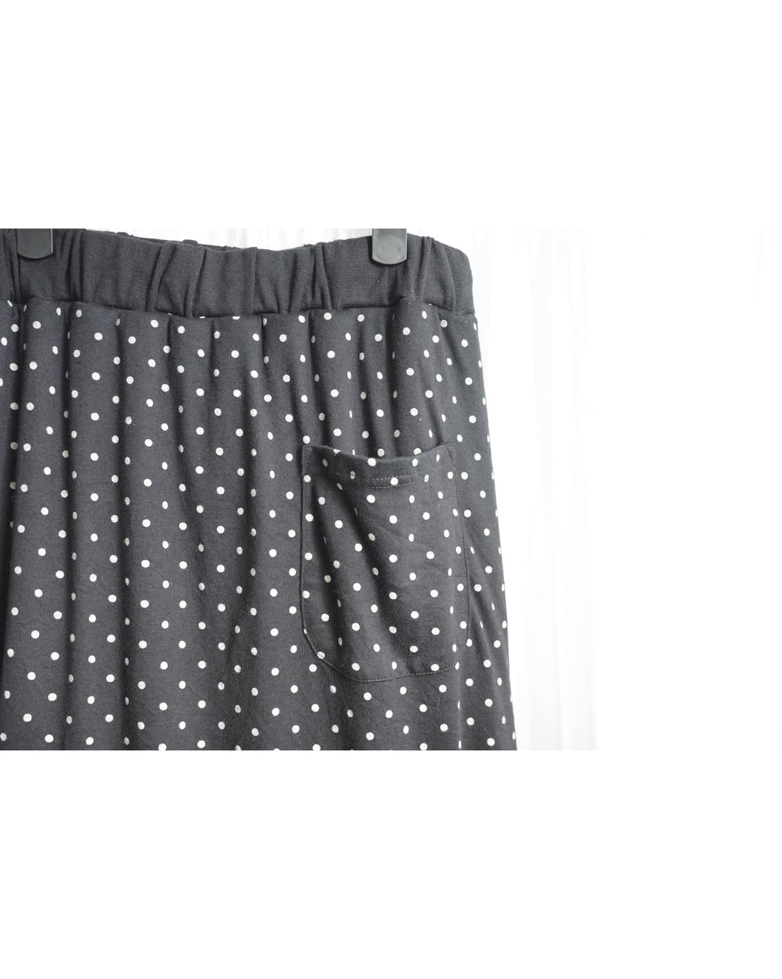 Dot fur long skirt 상품이미지2