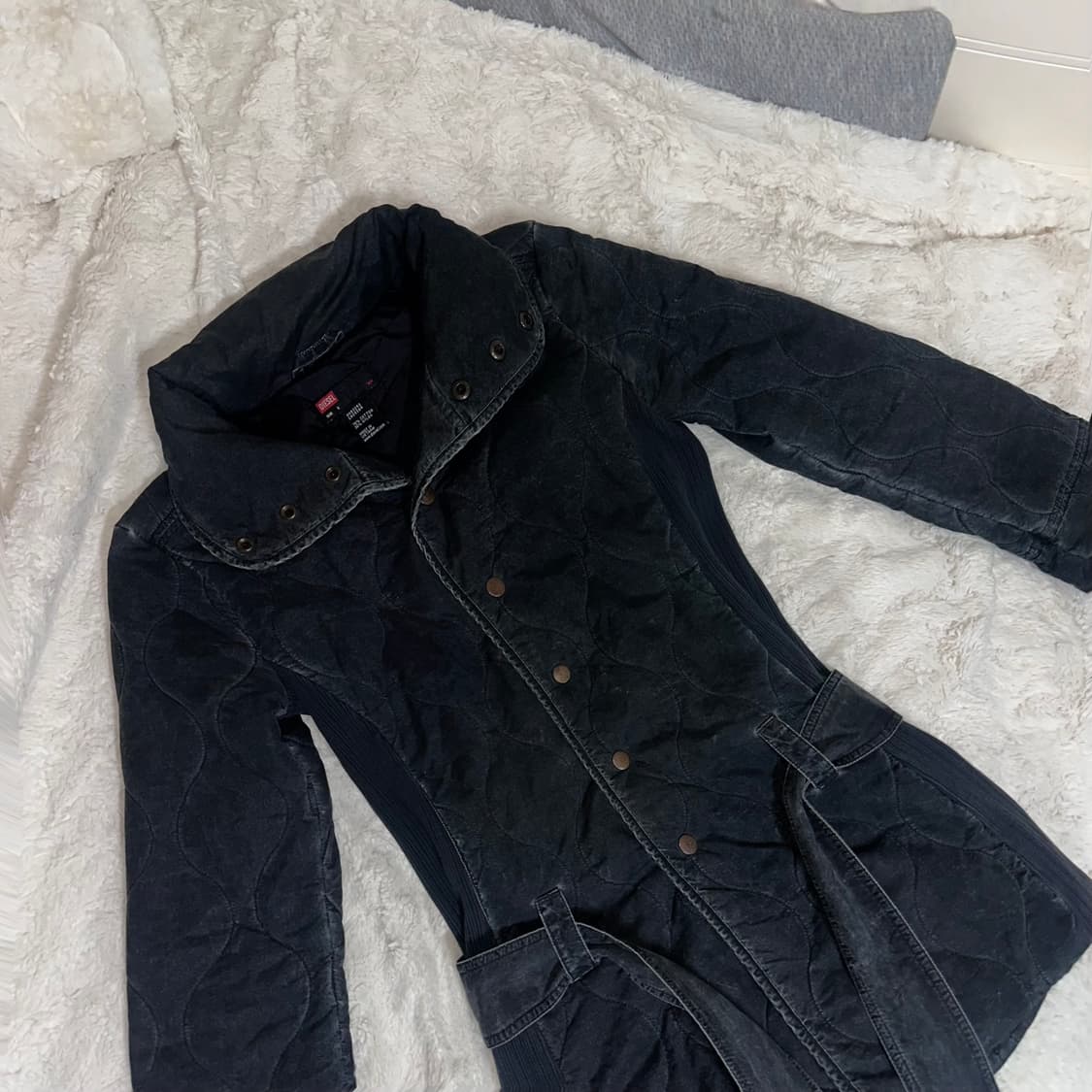 DIESEL ☠️vintage washing highneck jacket 상품이미지4