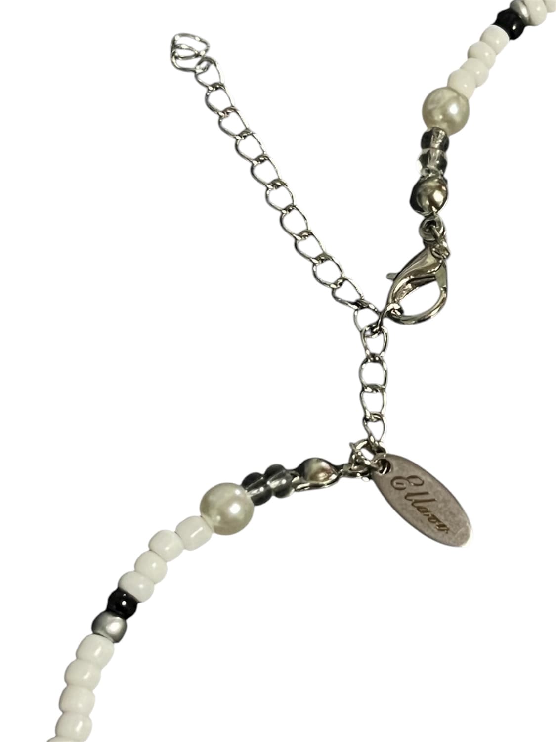 Ellavo white beads necklace 상품이미지7