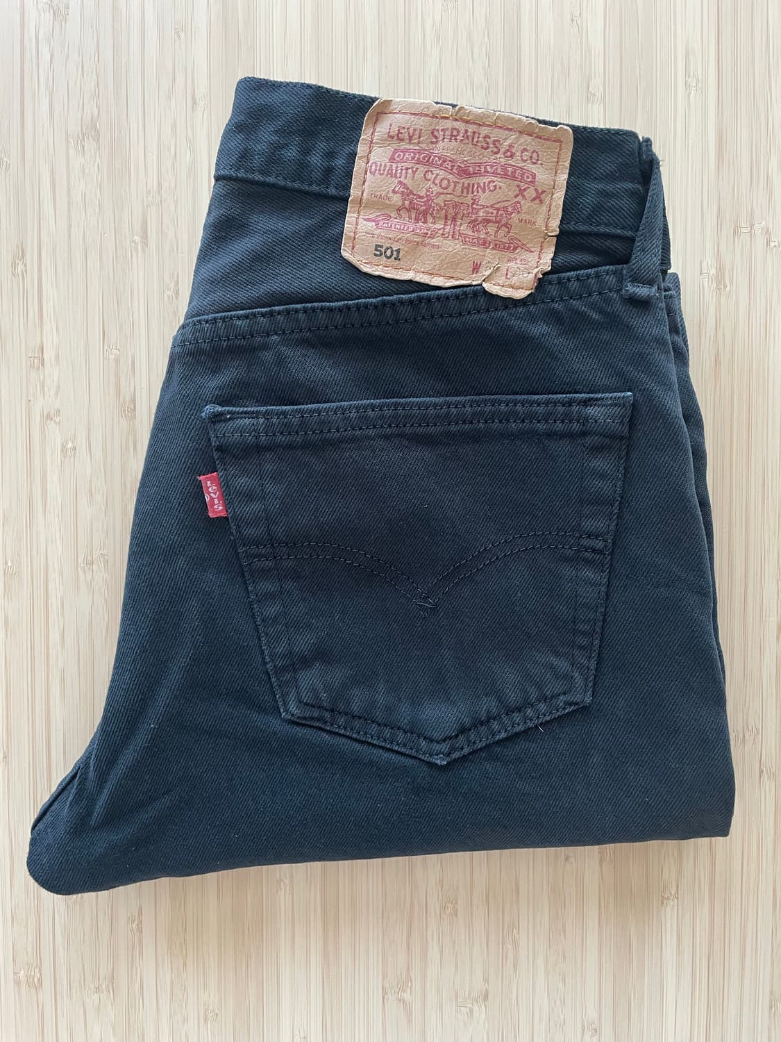 리바이스 501 블랙진 상품이미지1