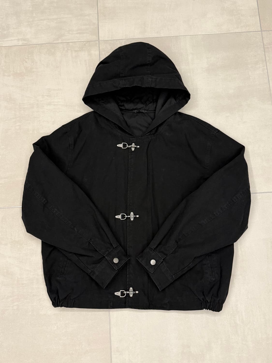 빈티지 파이어 버클 후디자켓 상품이미지1