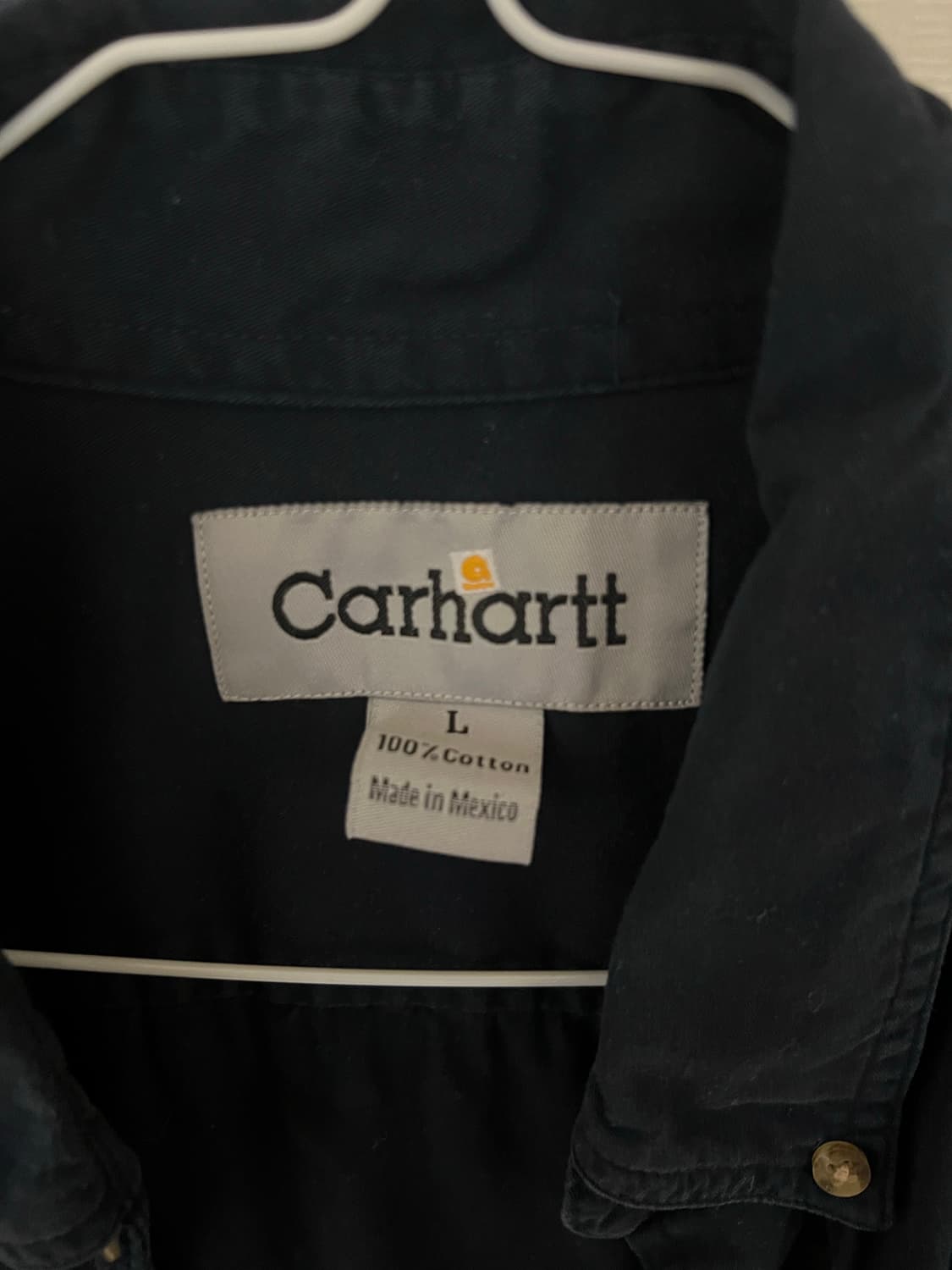 칼하트 반팔셔츠 네이비 L 상품이미지3