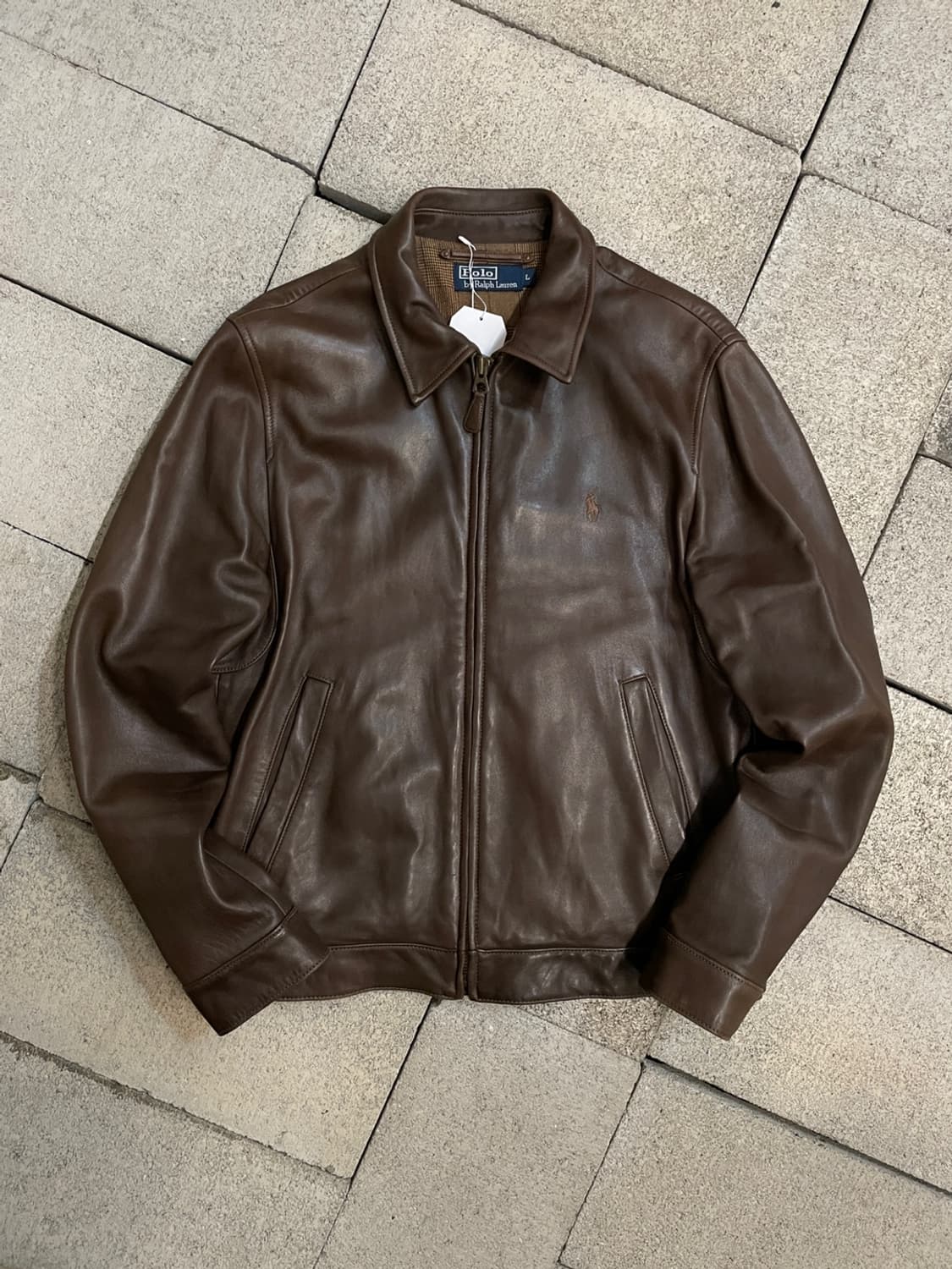 폴로 랄프로렌 맥스웰 레더 자켓 상품이미지1