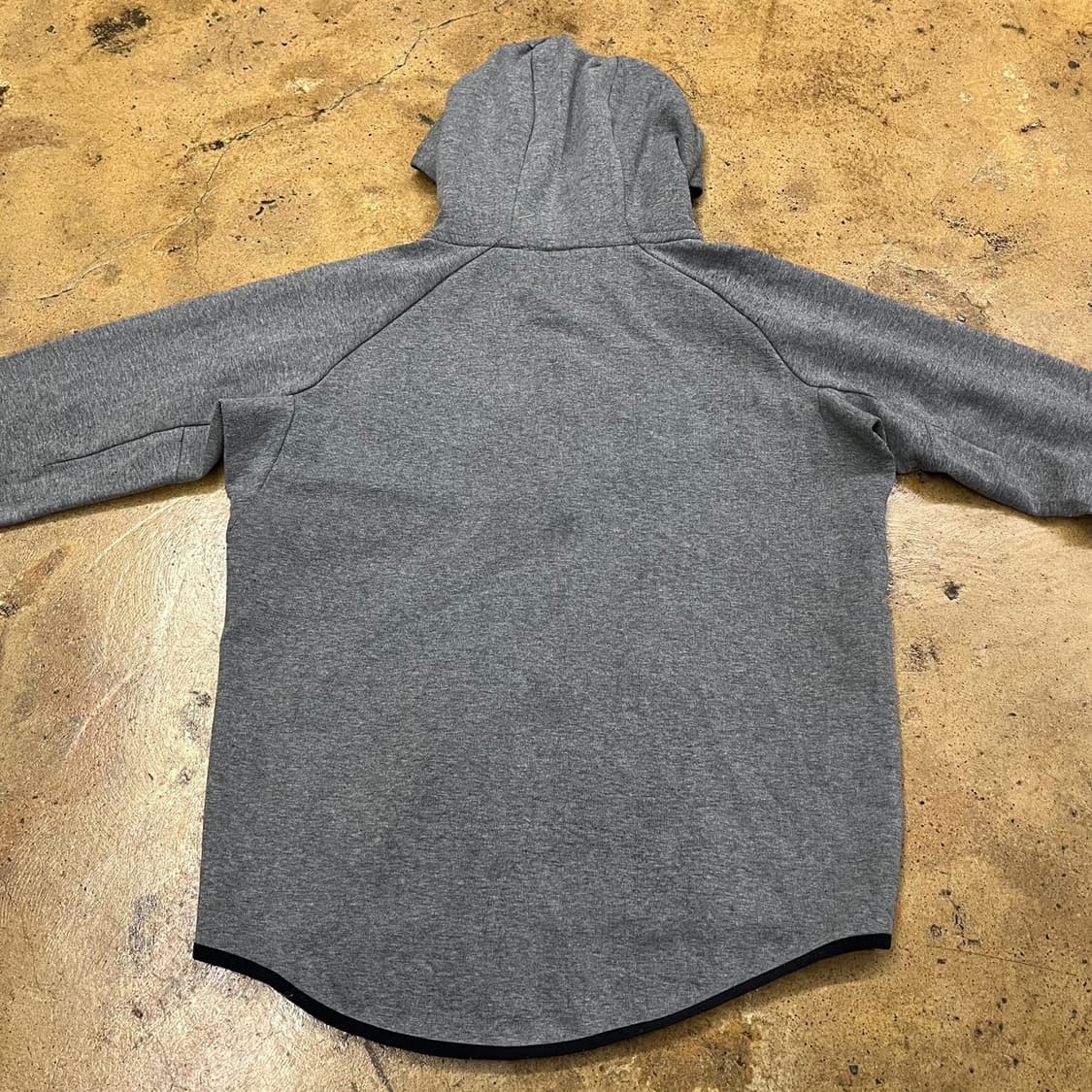 [정품/L,100] 나이키 테크 플리스 후드집업 그레이 b19 상품이미지3