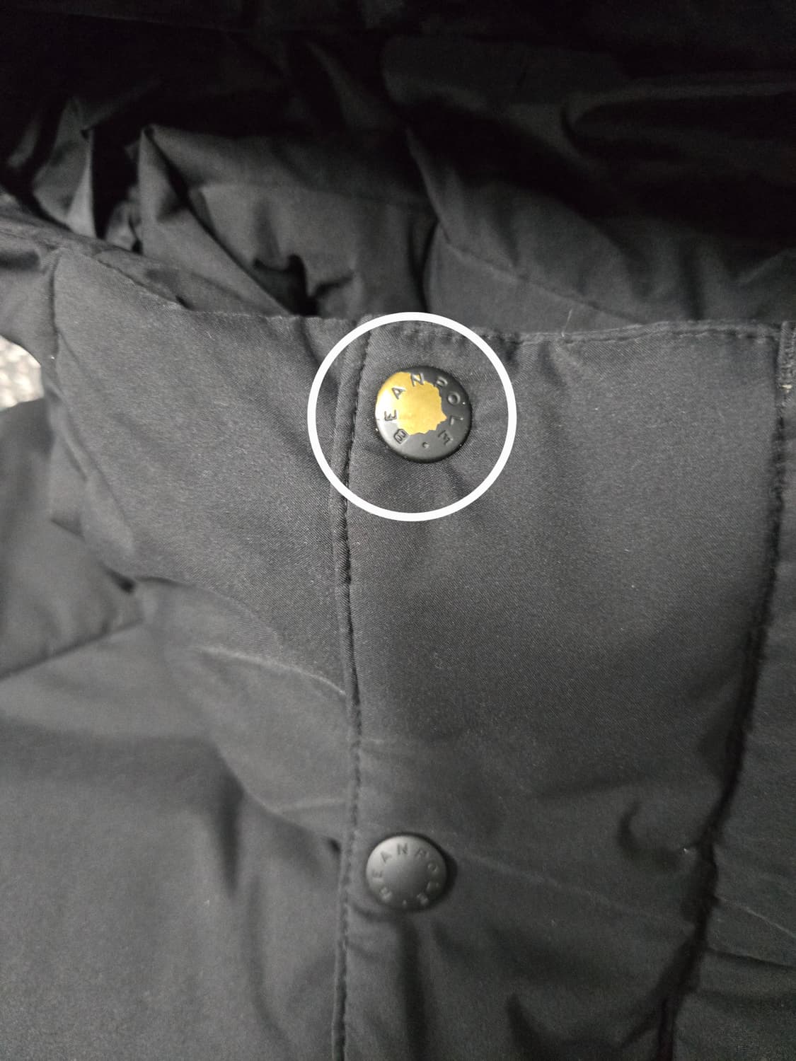 빈폴스포츠 롱패딩 블랙 상품이미지4