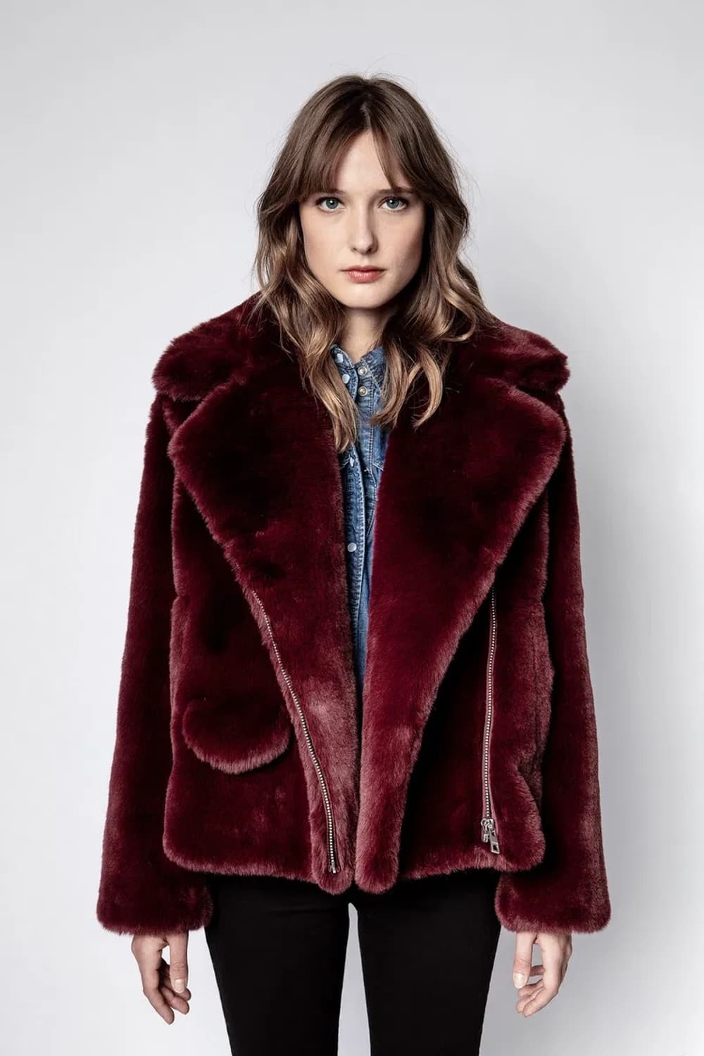 쟈딕앤볼테르 에코퍼 자켓 freeze 상품이미지1