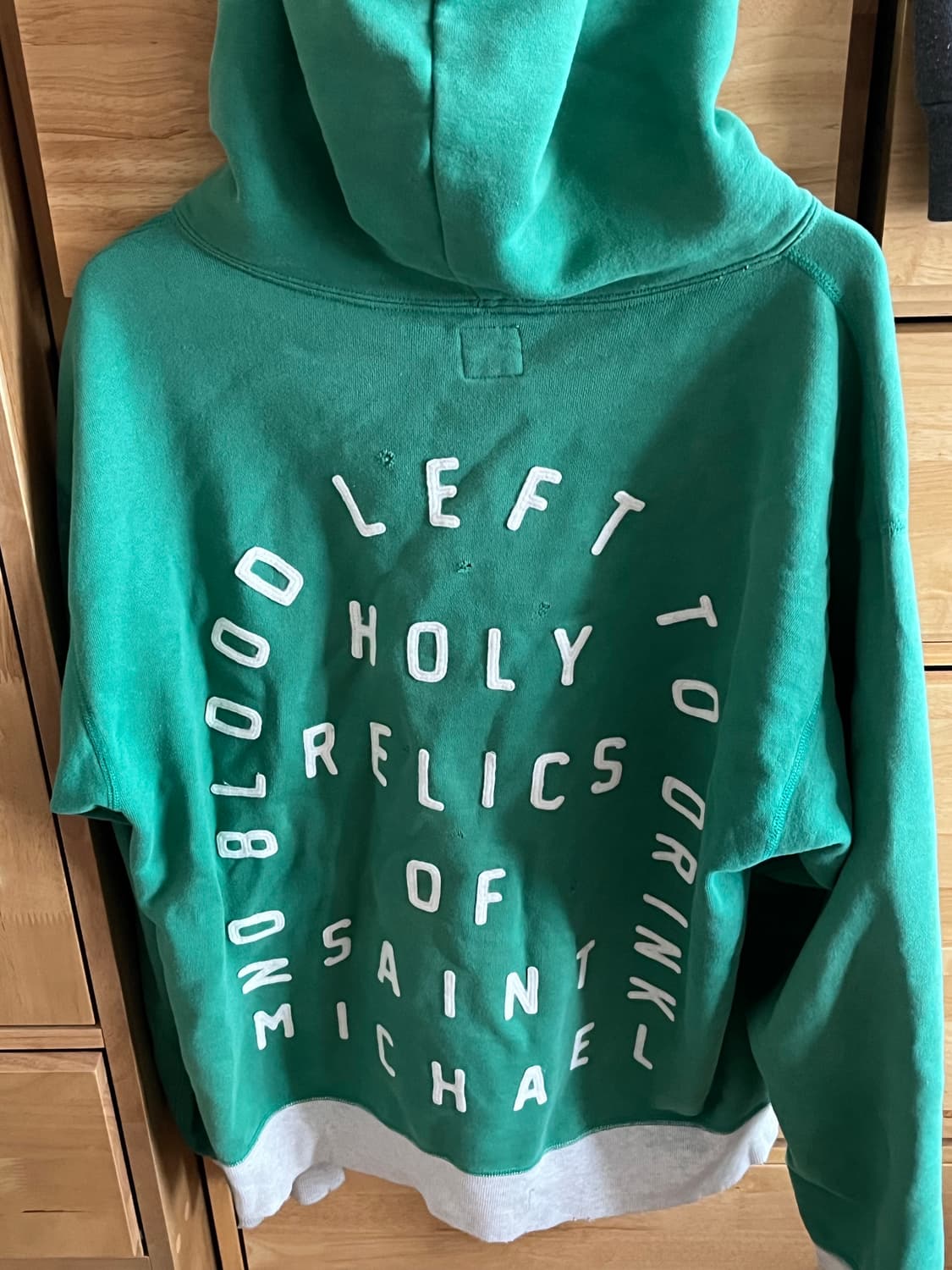 세인트마이클 펠트 후디 상품이미지3