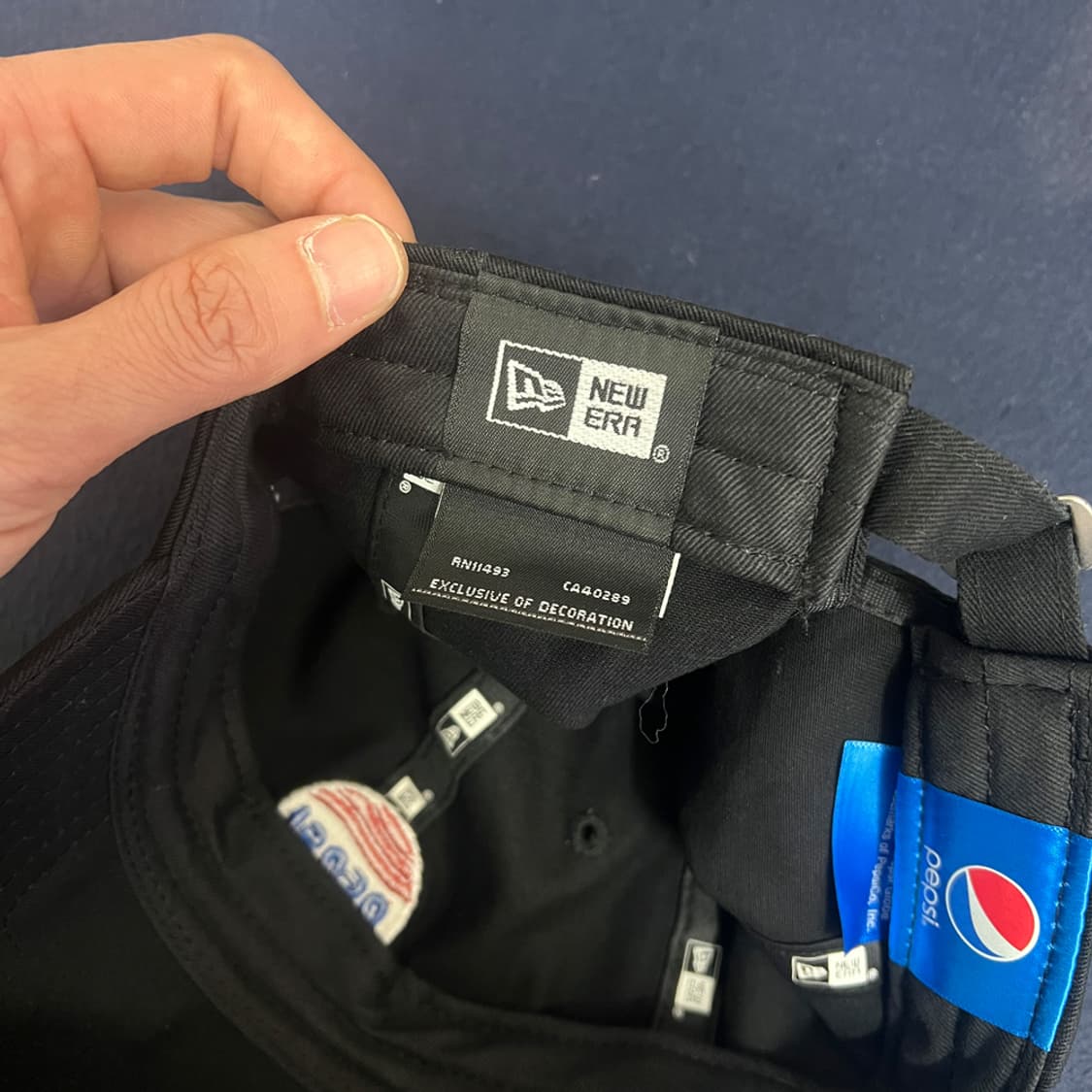 뉴에라 x Pepsi 펩시 로고 볼캡 모자 상품이미지4