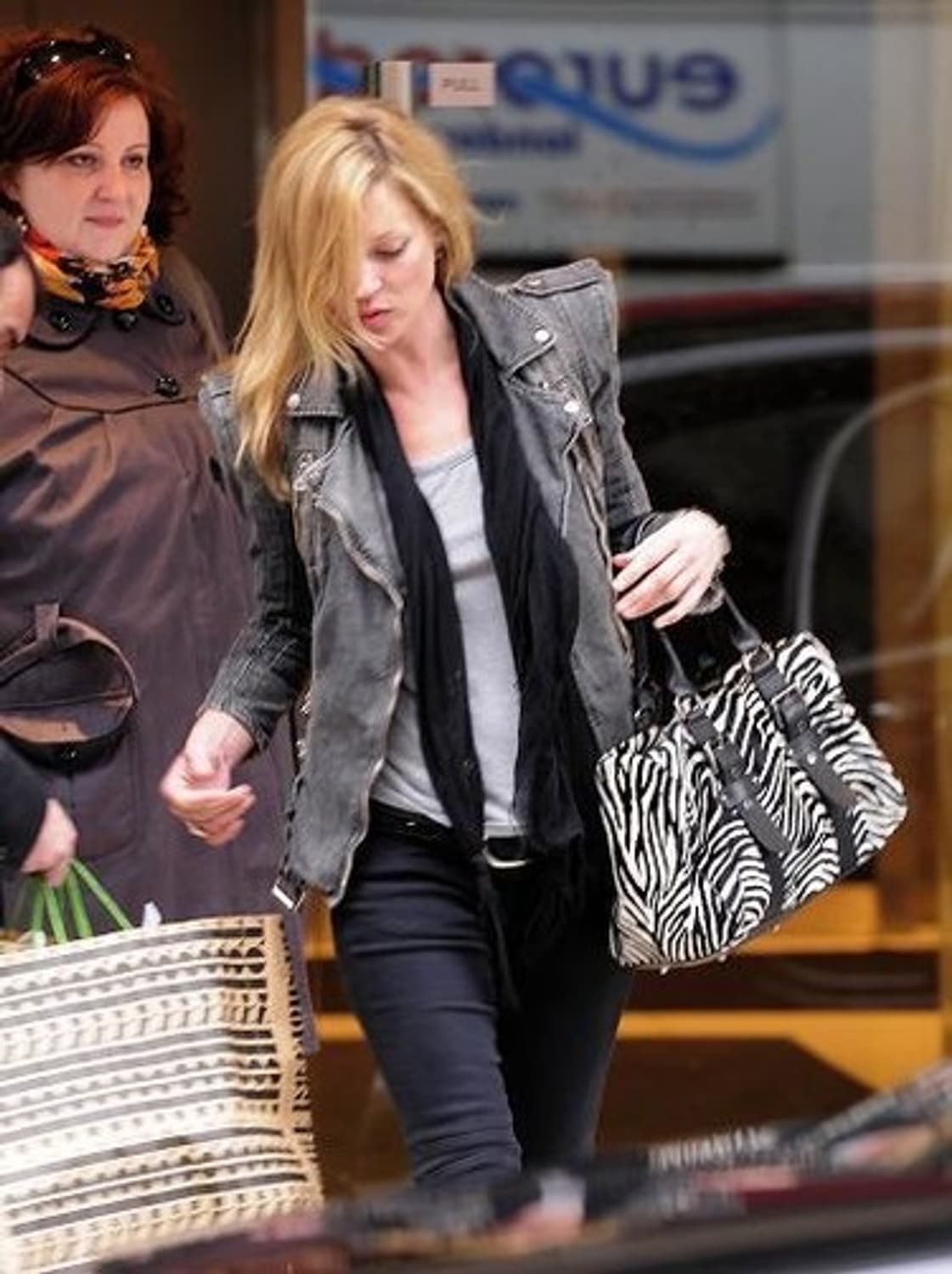 (케이트모스 착용) 발망 데카르넹 10ss 패디드 라이더자켓 34 상품이미지1