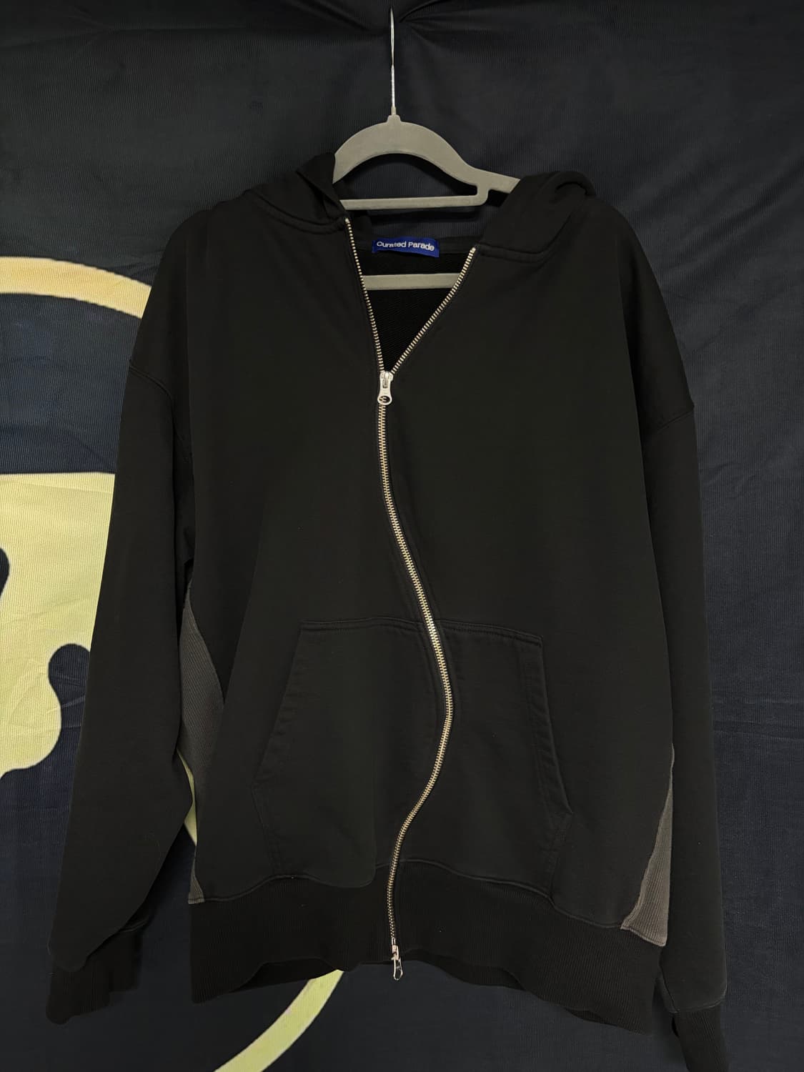 큐레이드퍼레이드 웨이브 집업 후드 48 상품이미지1