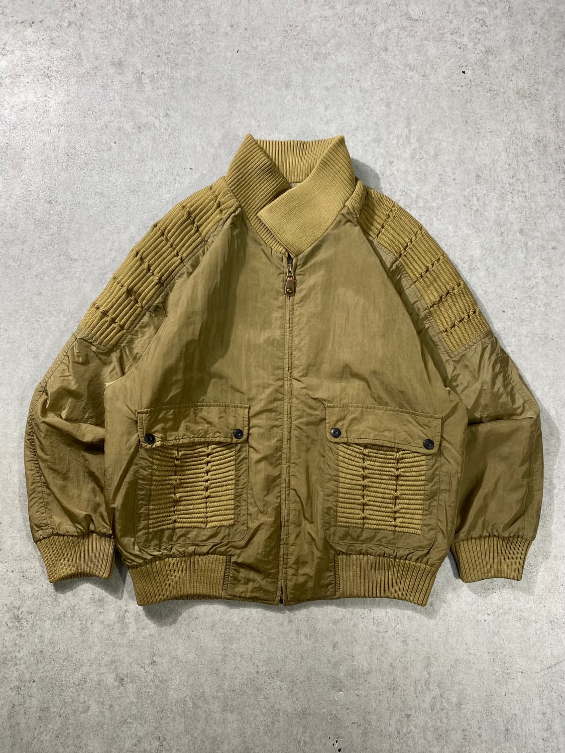 [M] 90s WELDON 재패니즈 빈티지 나일론 봄버자켓 상품이미지3