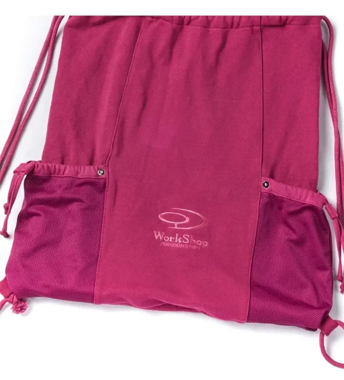 트래블 워크샵 메쉬 짐색 핑크 마젠타 백팩 상품이미지5