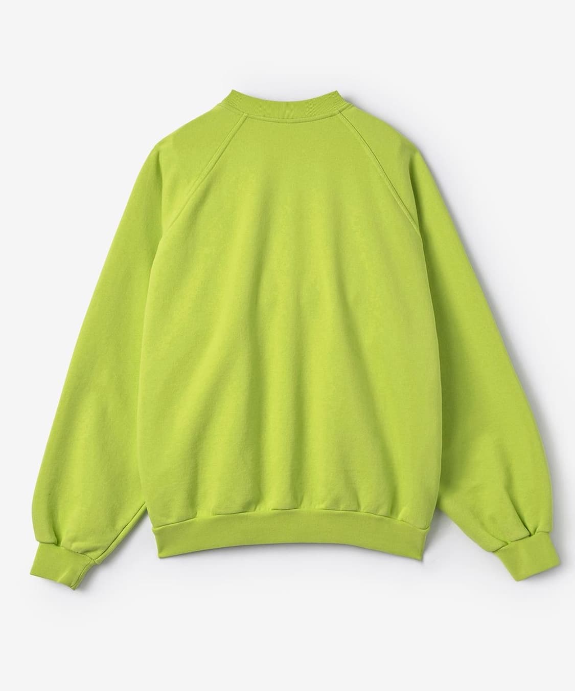 [xs] 써네이 미니 로고 맨투맨 라이트 그린 새상품 상품이미지2