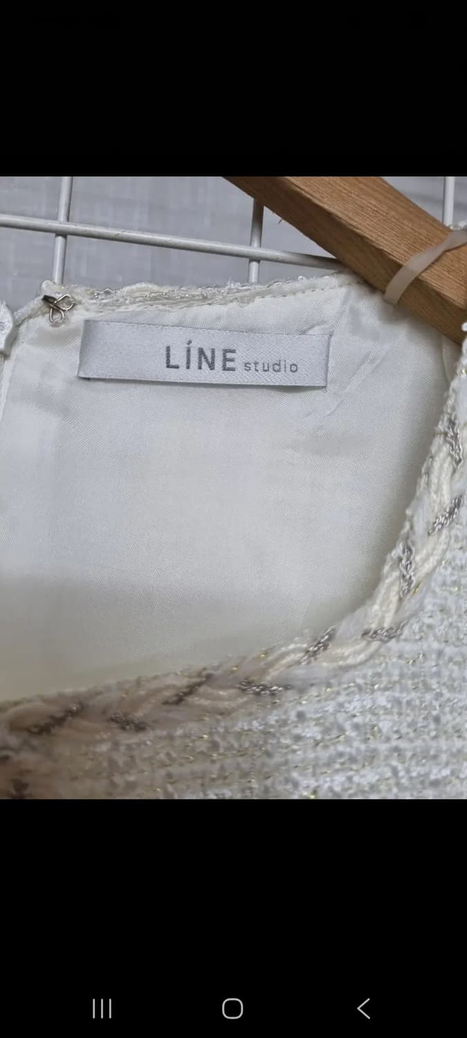 LINE 라인 에디션 트위드원피스 55 상품이미지5