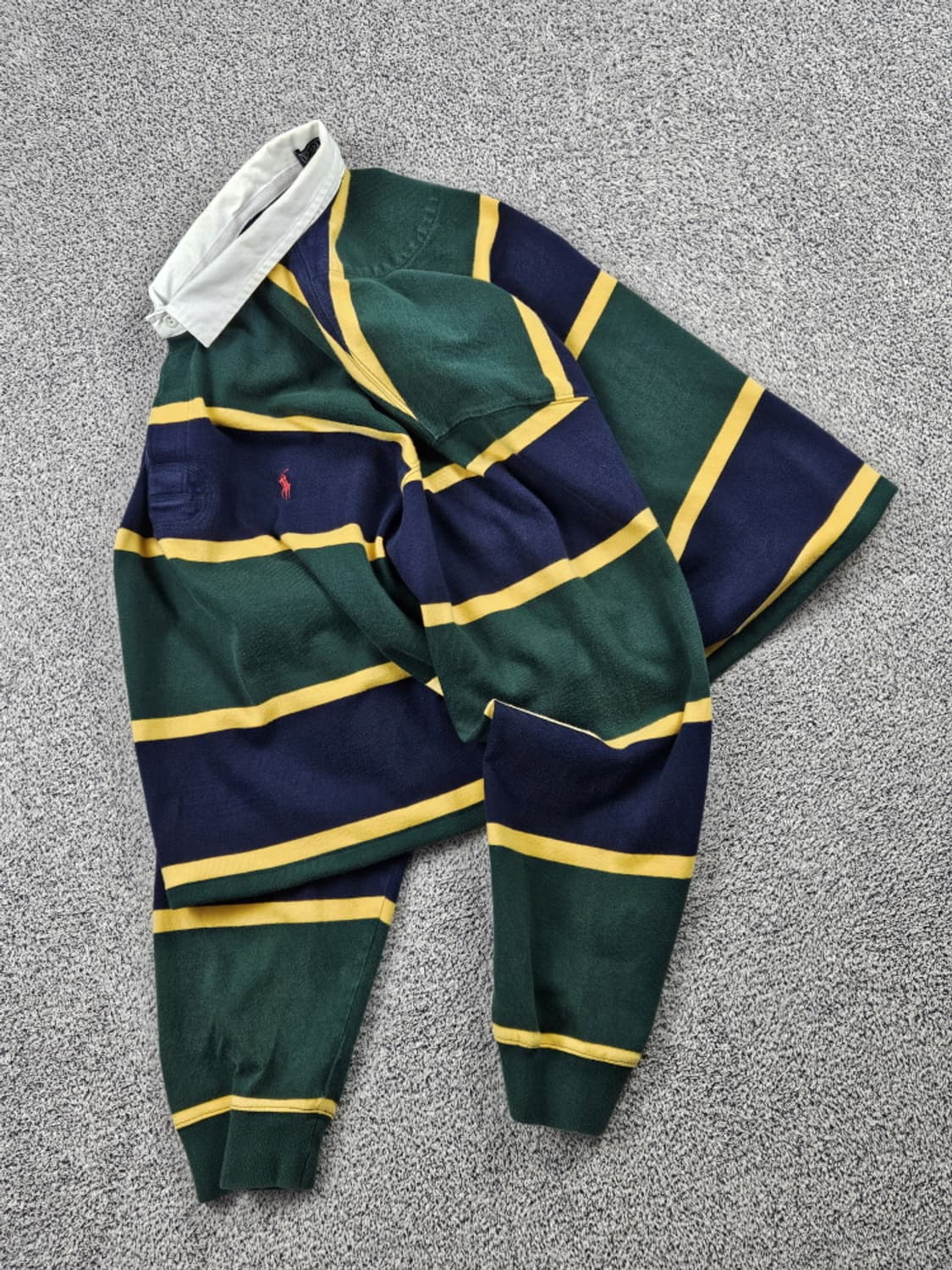 폴로랄프로렌 크롭 커스텀 스트라이프 럭비티셔츠 ( 2XL ) / 9959 상품이미지3