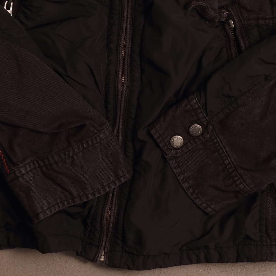 90's 데님앤코 코듀로이카라 커버올 자켓 A1701 상품이미지4