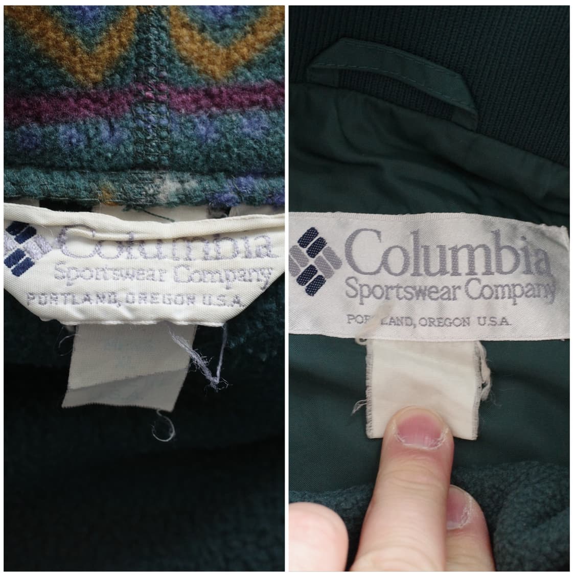 90s 컬럼비아 부가부 Bugaboo 플리스 내피 포함 자켓 상품이미지4