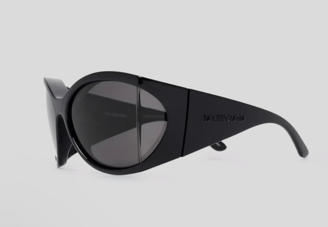 발렌시아가 BALENCIAGA  보이드 버터플라이 프레임 쉴드 선글라스  상품이미지5