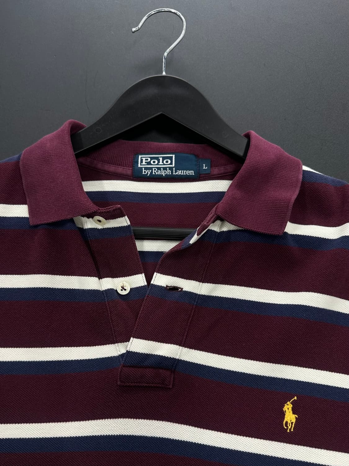 폴로랄프로렌 스트라이프 PK 롱슬리브 긴팔티 상품이미지5