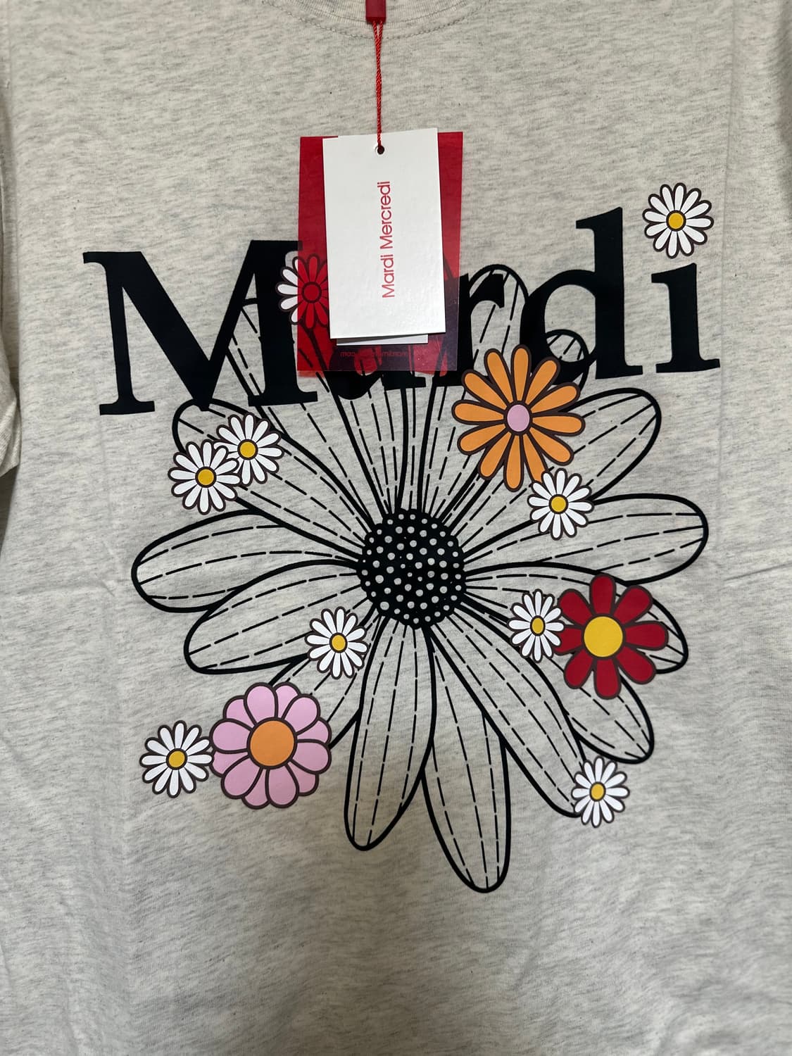 마르디 메크르디 플라워 반팔 티셔츠 상품이미지4