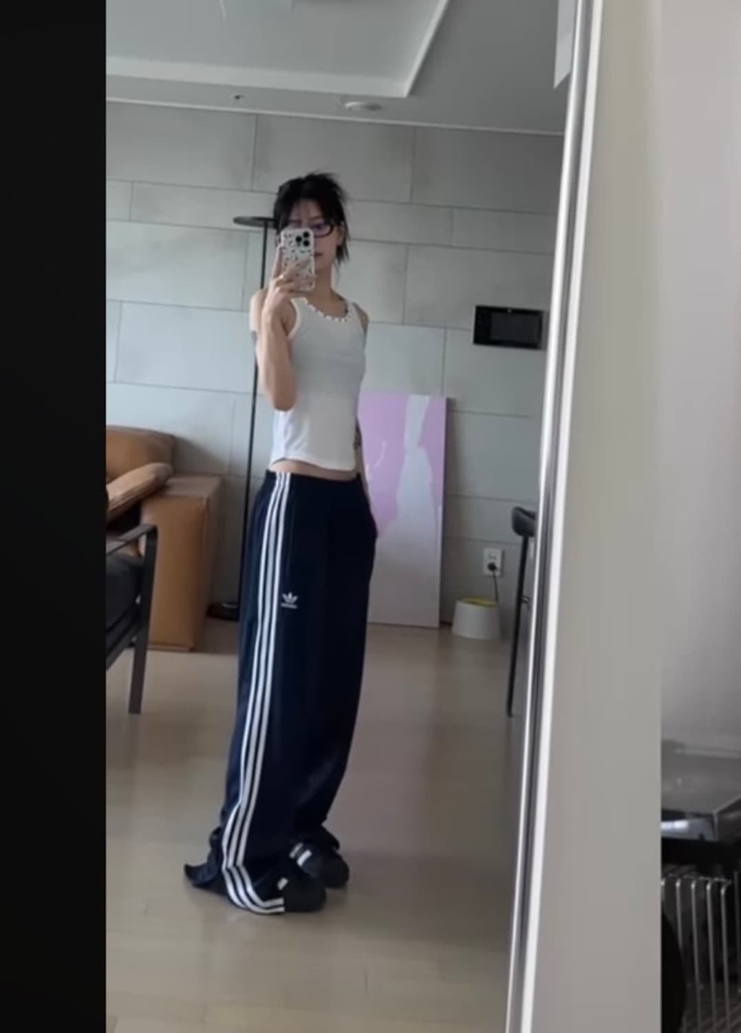 아디다스 파이어버드 트랙팬츠 네이비 IM9471 상품이미지2