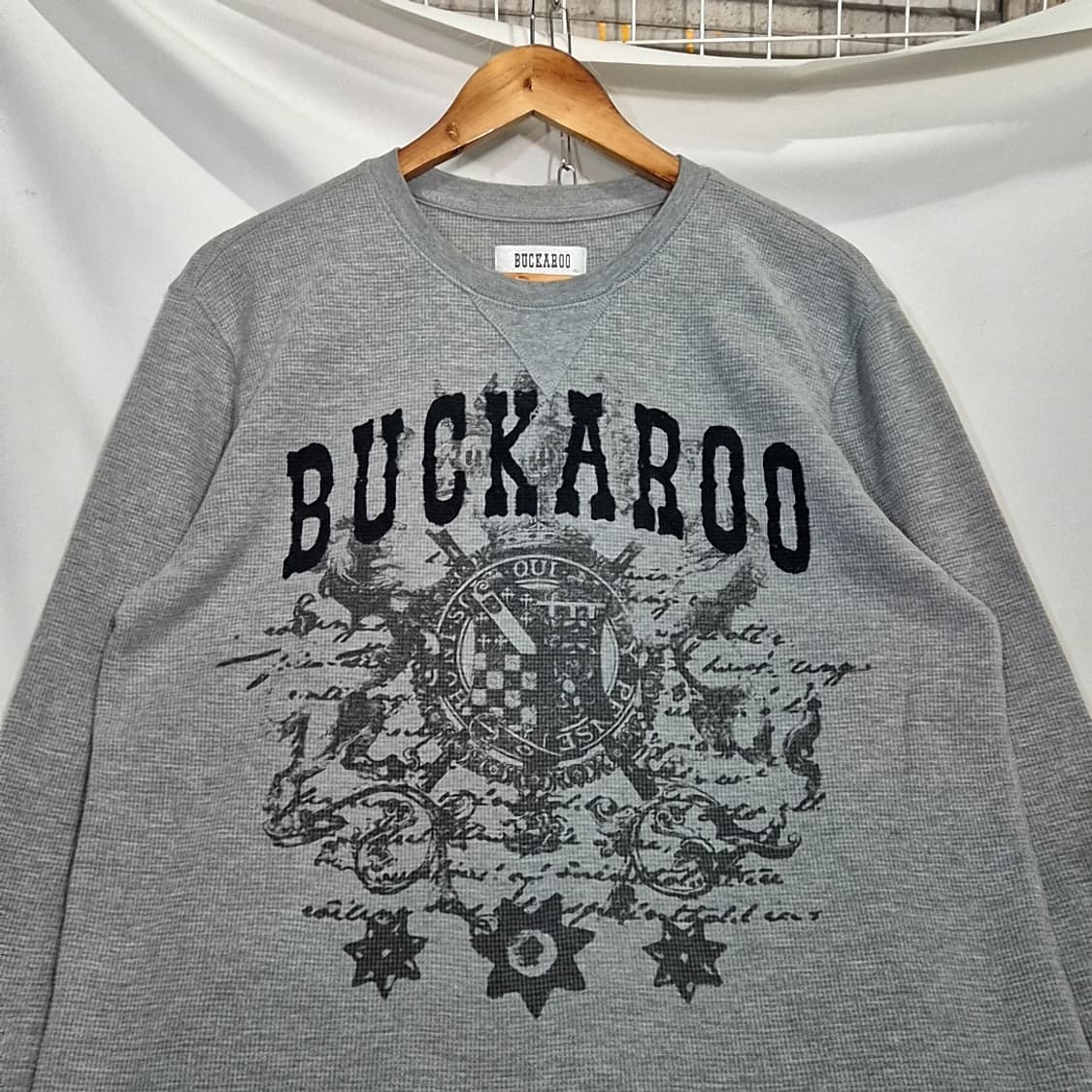 Buckaroo 벅카루 와플 롱 슬리브 상품이미지2