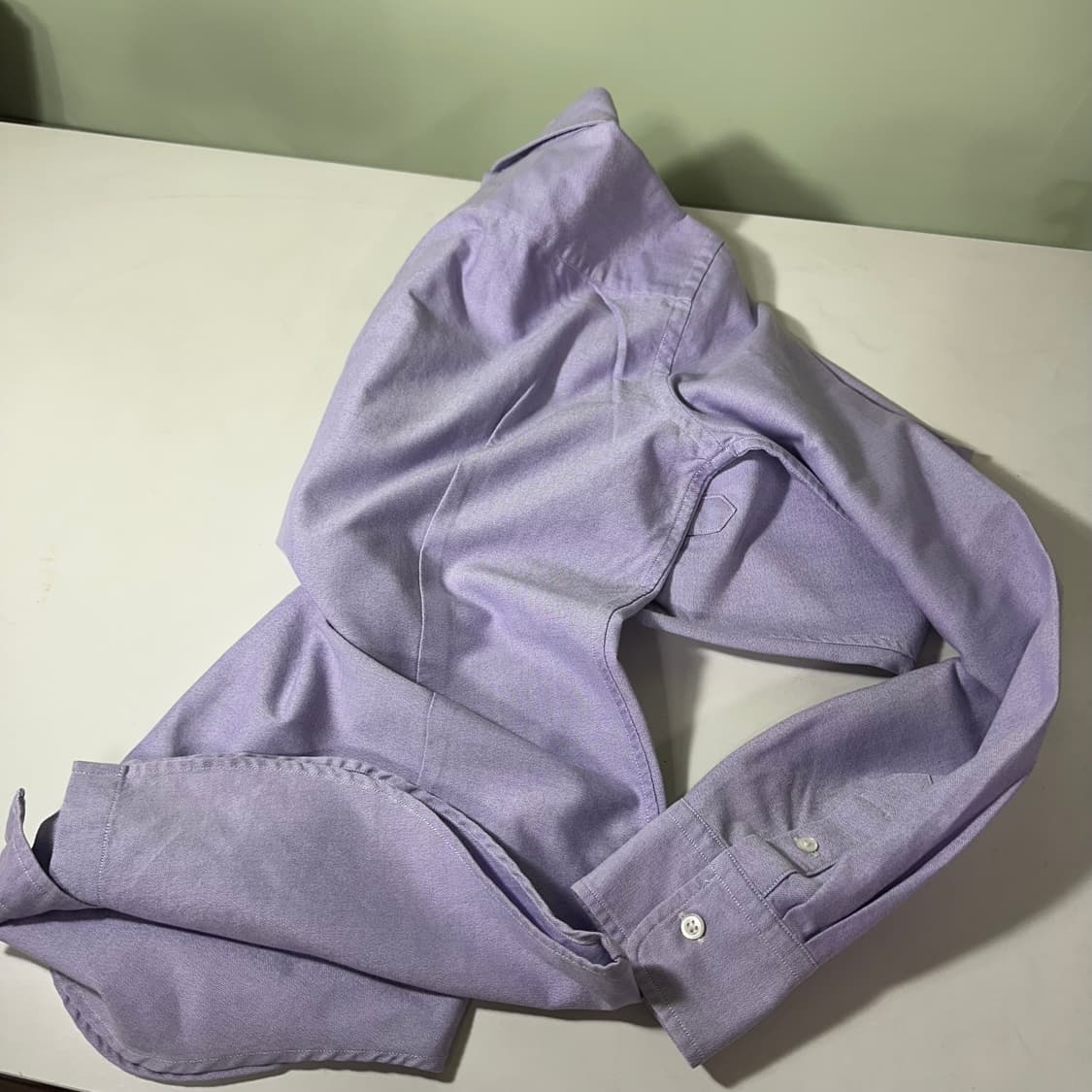 우먼S 폴로 랄프로렌 포니로고 스카이블루 옥스퍼드셔츠 상품이미지5