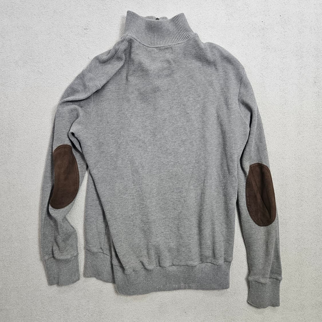 폴로 랄프 로렌 엘보우 패치 반집업 니트 XL 상품이미지5