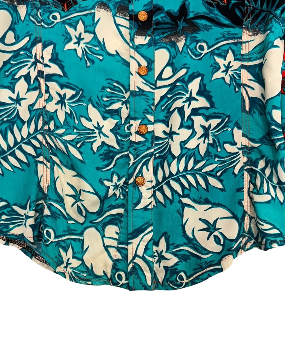 장 폴 고티에 진스 90s 트로피컬 패턴 셔츠 상품이미지8