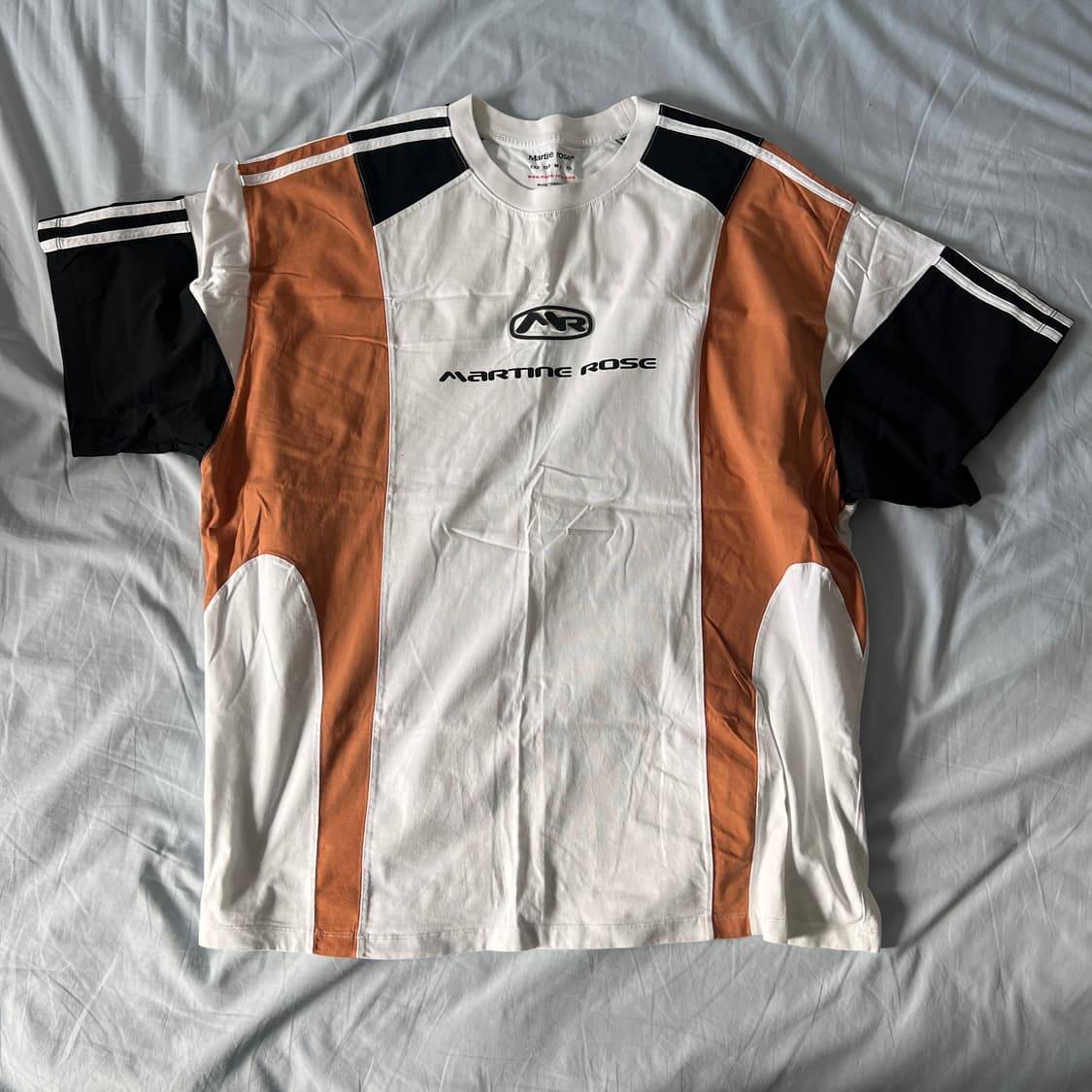 마틴로즈 로고 프린팅 패널 반팔 티셔츠 L 상품이미지1