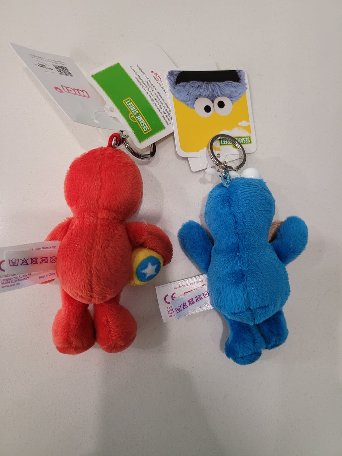 📢 [판매] 가방 속의 작은 친구, 니키 x 세서미 스트리트 콜라보 키 상품이미지2